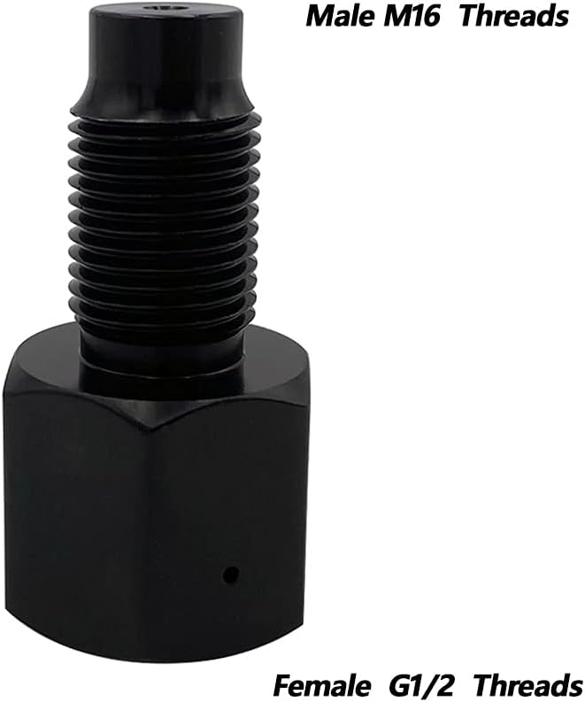 Paintball PCP CO2 Tank Adapter - 88g Cartridge Threaded Connector