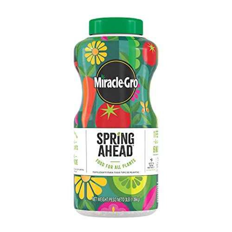 Miracle-Gro Spring Ahead - Granular Plant Food for All Plants, 3 lbs.