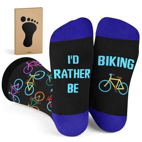VICRAZY Hiking, Cycling, Camping Socks for Men, Women - Hiking, Bicycle, Camping, Bike Accessories, Stocking Stuffers