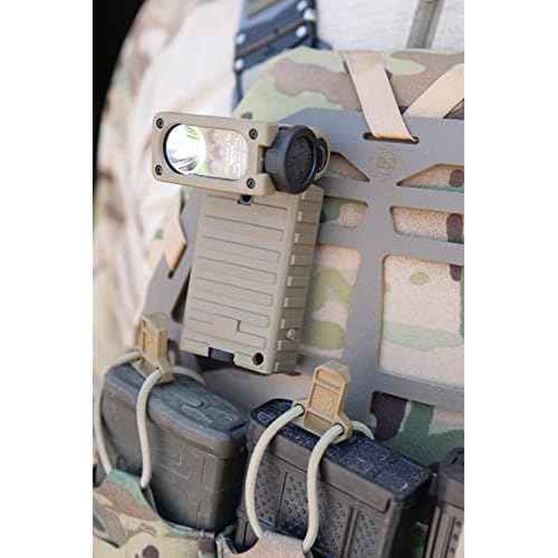 Streamlight 14032 Sidewinder 55-Lumens LED Military Flashlight with (2) AA Alkaline Batteries in Box, Coyote