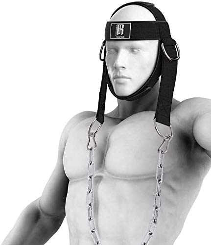 Neck Harness for Weight Training - Head Harness - neck exerciser -weight lifting - neck weight lifting harness -neck exercise equipment - neck workout - neck strap - neck trainer - neck weight