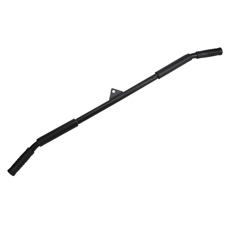 LAT Pulldown Bar Attachment,39.7"Curl Tricep Press Down Bar with Rubber Handle,LAT Pull Down Bar Accessories for Gym,Strength Workout,Body Training,Muscle Building