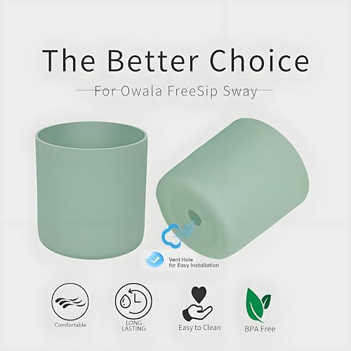 Protective Silicone Boots for Owala 30oz & 40oz FreeSip Sway Bottles & Tumblers, Anti-Slip Protective Sleeve for Owala Water Bottle