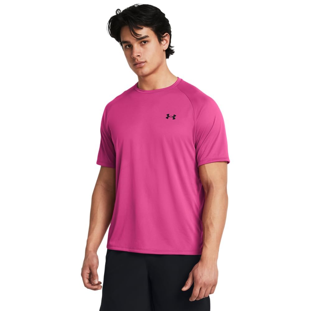 Under Armour Men's Tech 2.0 Short-Sleeve T-Shirt, (686) Astro Pink / / Black, 4X-Large