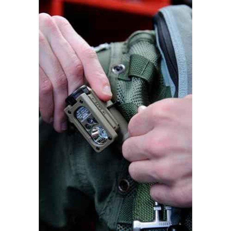 Streamlight 14531 Sidewinder 55-Lumens Compact II Aviation Flashlight with Rail Mount & Headstrap in Clamshell, Coyote