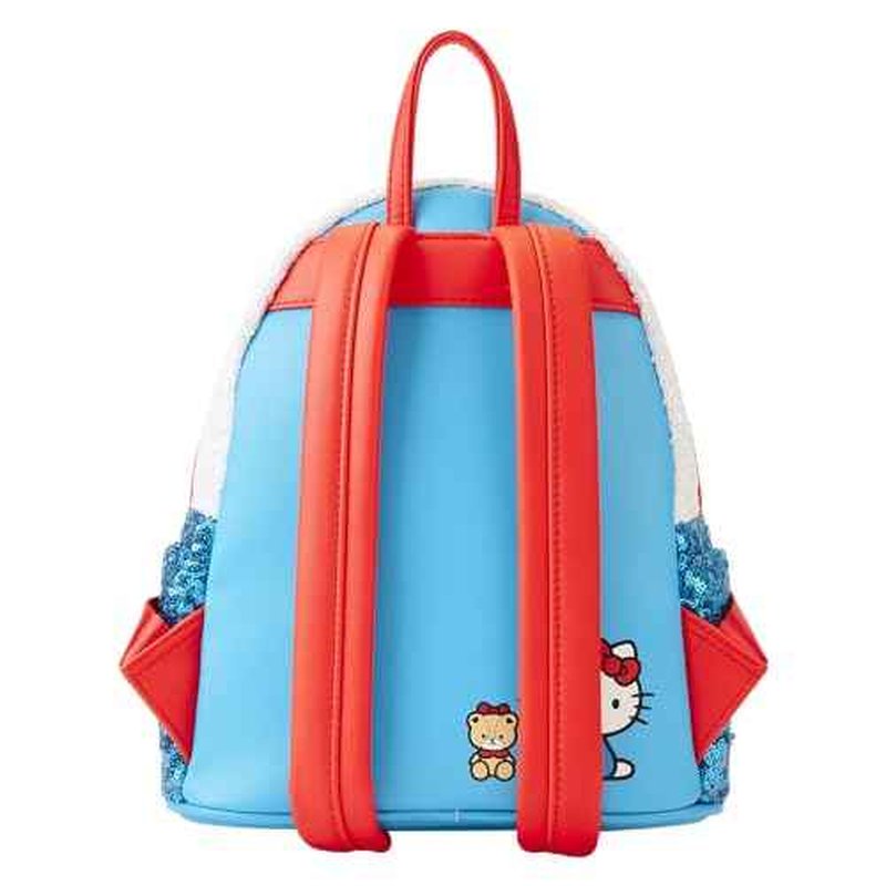 Loungefly Sanrio Sequin Hello Kitty Mini Backpack: Sparkling Style with Iconic Cuteness!