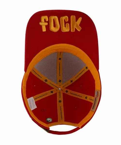 Fock Hat for Men - Quality and Durable Cotton That Will Keep Your Head Cool and Fashionable (Red)
