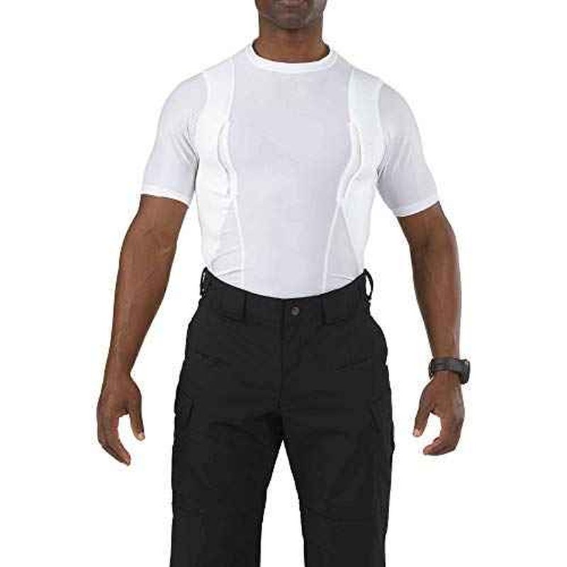 5.11 Tactical Men's Holster Shirt, Polyester/Spandex Blend, Strengthened Seams, Style 40011