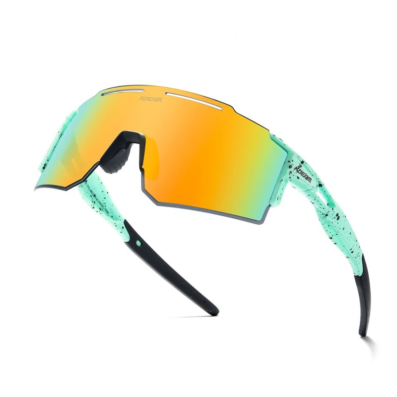 RINKUOLYO Sports Polarized Sunglasses for Men and Women, Youth Kids Baseball Softball Sunglasses for Cycling, Running