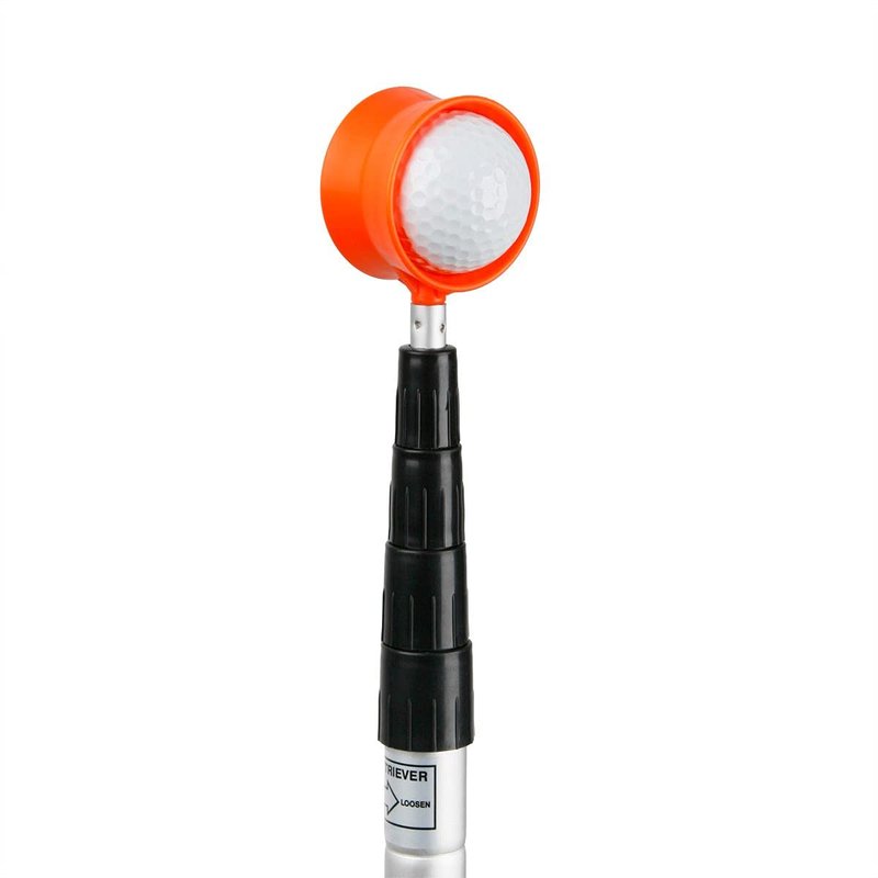 Orlimar Fluorescent Head Extra Long Golf Ball Retriever 18 Foot