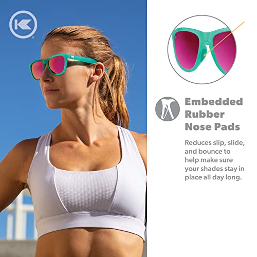 Knockaround Premiums Sport - Polarized Running Sunglasses for Women & Men - Impact Resistant Lenses & Full UV400 Protection