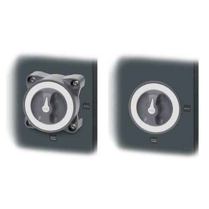 Blue Sea Systems 3001 Heavy Duty Battery Switch with Alternator Field Disconnect, On-Off, Beige