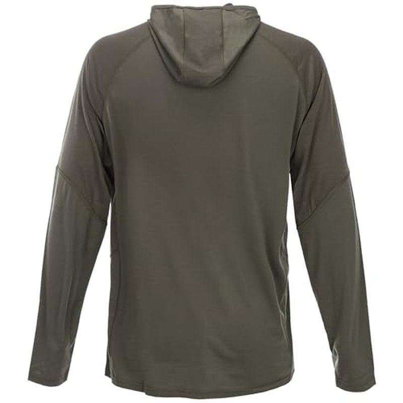 Vertx Mens Merino Wool Base Layer Hoody Pullover, Long Sleeve, Quick Dry, Outdoor Wear, Tactical Clothing