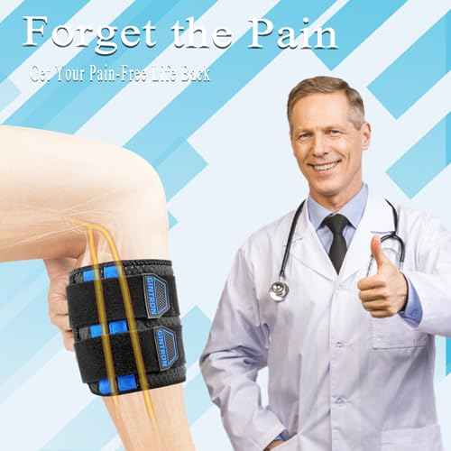 Sciatica Pain Relief Brace Devices, More Targeted and Adjustable Compression Sciatic Nerve Ease Brace with Wider Pressure Pads and 2 Splints, Maximum Ease Sciatic Pain, Lower Back, Hip