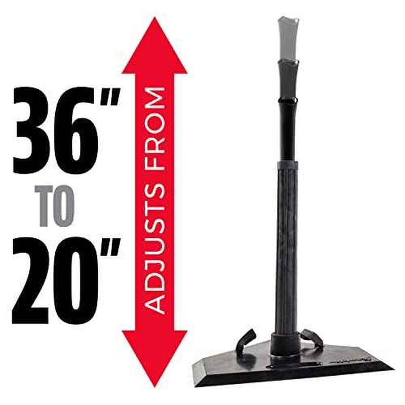 Franklin Sports Kids Teeball Batting Tee - 1 Position Hitting Tee for Teeball, Softball + Baseball + Stand - Adjustable Youth Tee
