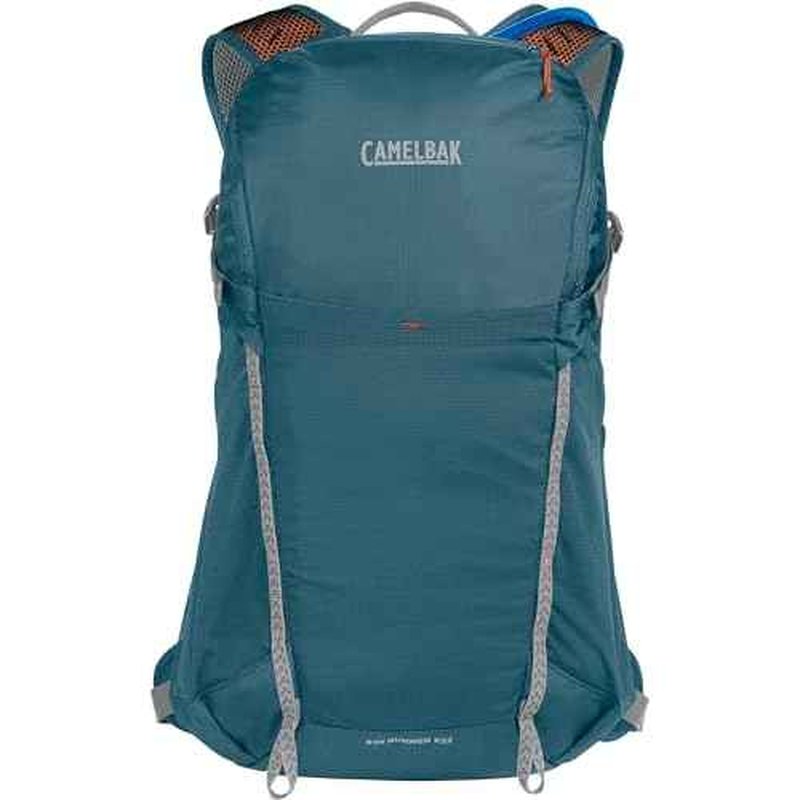 CamelBak Rim Runner X22 Hiking Hydration Backpack with 1.5L Crux Reservoir, Blue Granite