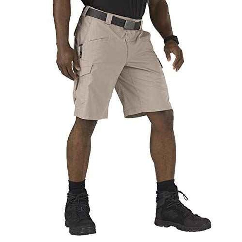 5.11 Tactical Men's Stryke 11-Inch Inseam Military Shorts, Flex-Tac Ripstop Fabric, Style 73327