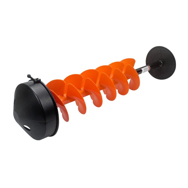Nordic Legend Cordless Ice Drill - Lightweight Nylon Auger with Centering Blade & 8" Bit for Ice Fishing | Easy to Use
