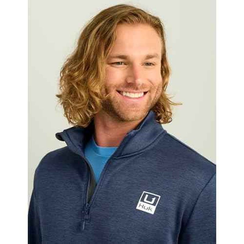 HUK Coldfront+ 1/4 Zip, Performance Fishing Jacket for Men