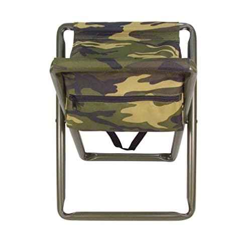 Rothco Deluxe Stool with Pouch, Woodland Camo