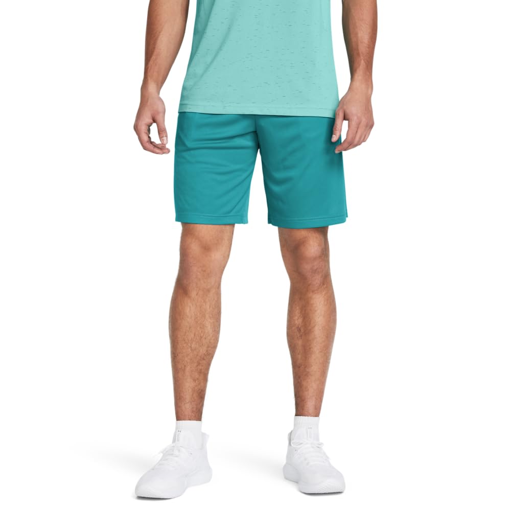 Under Armour Men's Tech Graphic 10" Shorts, (464) Circuit Teal / / Black, 4X-Large
