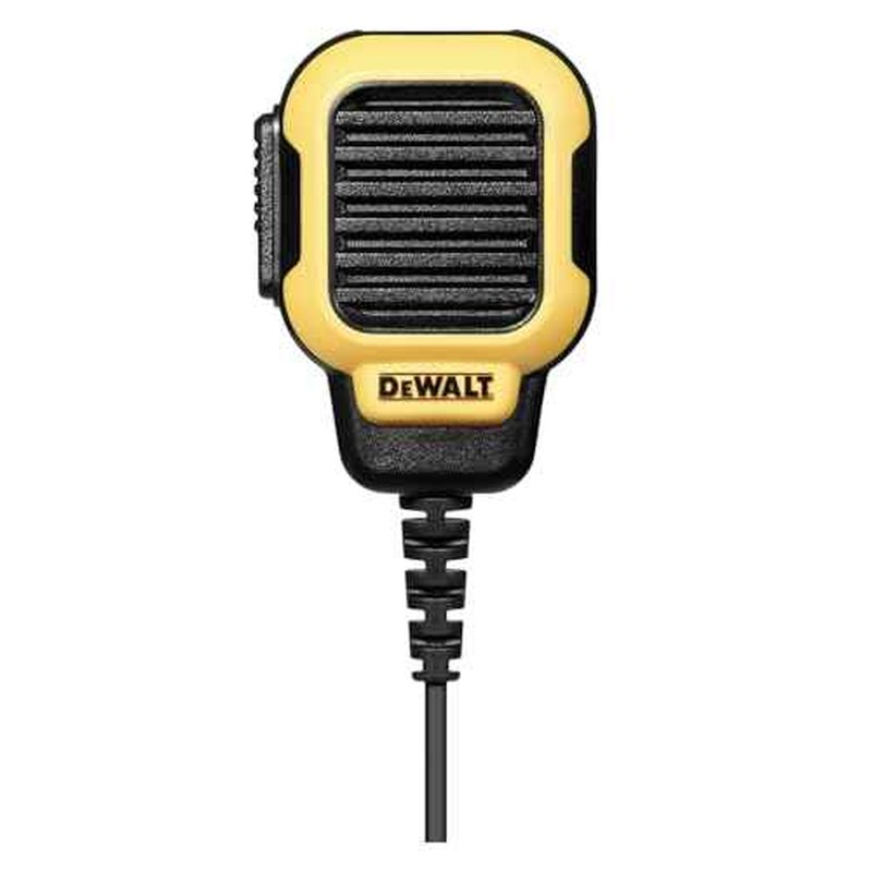 DEWALT Remote Speaker Microphone Accessory for FRS Walkie Talkies, 2.5mm Jack, Compatible with DXFRS300 and DXFRS800, DXFRSRM1