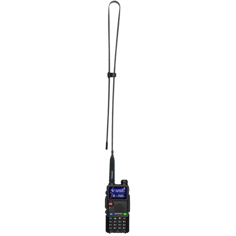TIDRADIO Ham Radio Antenna,Gmrs Radio Antenna SMA-Female 42.5-inch Long Range Foldable CS Tactical Antenna for Baofeng UV32 UV-5R Mini 5RM BF-F8HP Pro K5PLUS UV-21R GM-15 Pro Radio Accessories-2Pack