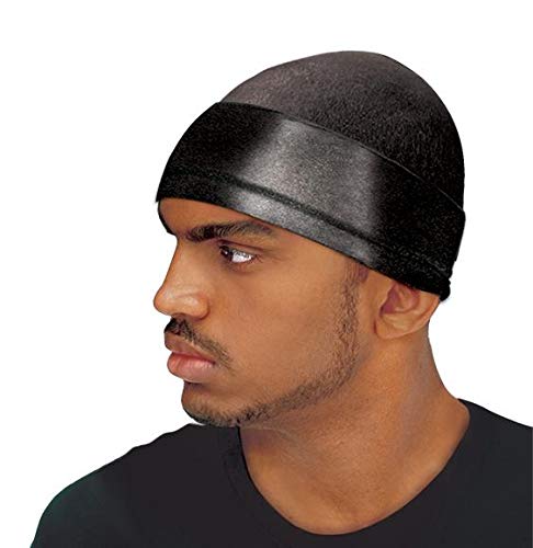 Wavebuilder Wave Training Cap, Black, 2 Pack