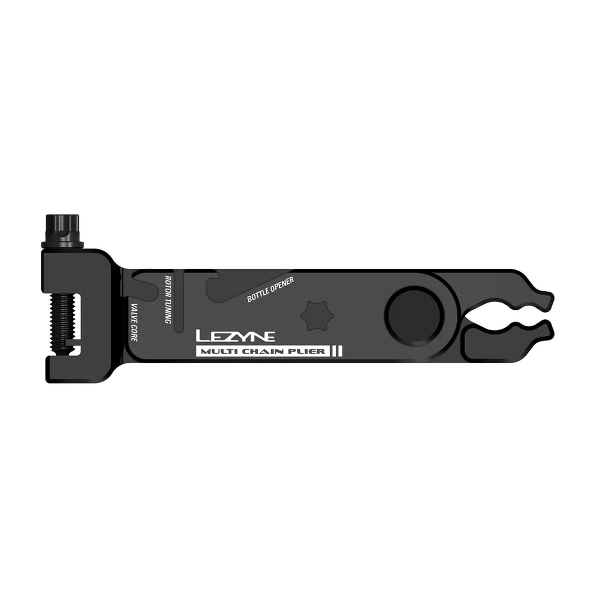 LEZYNE Multi-Chain Pliers | Durable Lightweight All-in-One Bike Repair Chain Tool w/Quick-Link Pliers, Chain Breaker, Magnetic Link Storage, Rotor Aligner, Valve Core Wrench & Bottle Opener