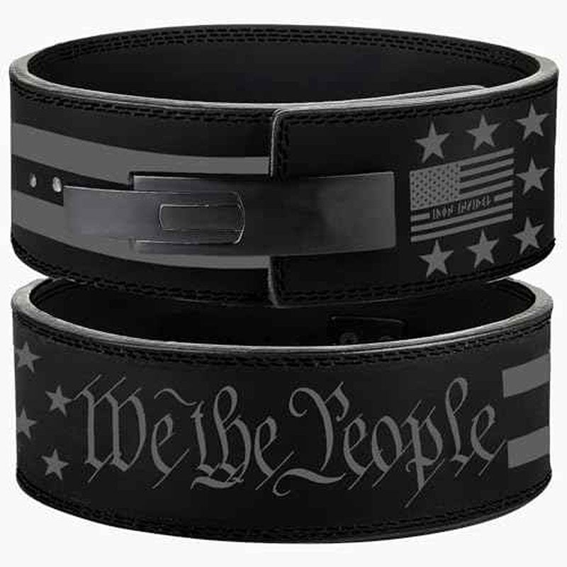 Weight Lifting Belt - Lever Gym Belt for Weightlifting, 10mm Leather Weight Belt for Men - 4 Inches Wide for Support & Stability for Workouts, Powerlifting, Bodybuilding, Fitness & Crossfit
