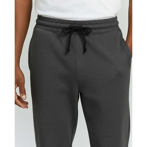 Real Essentials 3 Pack: Men's Jogger Sweatpants - Cotton Fleece Bottoms Athletic Pants with Pockets (Big & Tall Available)