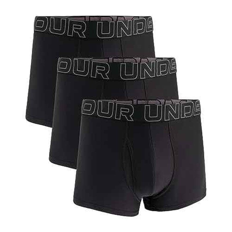 Under Armour Men's Multi-Pack Performance Tech Trunk, Boxer Brief with 3" Inseam, Ultra-Soft