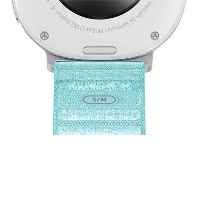 Galaxy Watch 8 Series Fabric Band, Nylon, Dynamic Lug System, Comfort Fit, Contoured Fit, Lightweight, Compatible with Galaxy Watch 8 and Watch 8 Classic, S/M Mint
