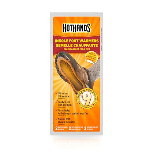 HotHands Insole Foot Warmers With Adhesive Value Pack (5-Pairs) (HFINS5PRUPDQE)