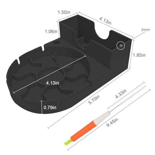 Water Bottle Drying Rack, Silicone Tumbler Drying Rack, Baby Bottle Dryer Holder, Cup Dryer for Stanley 20/30/40 oz, Mugs, Glasses