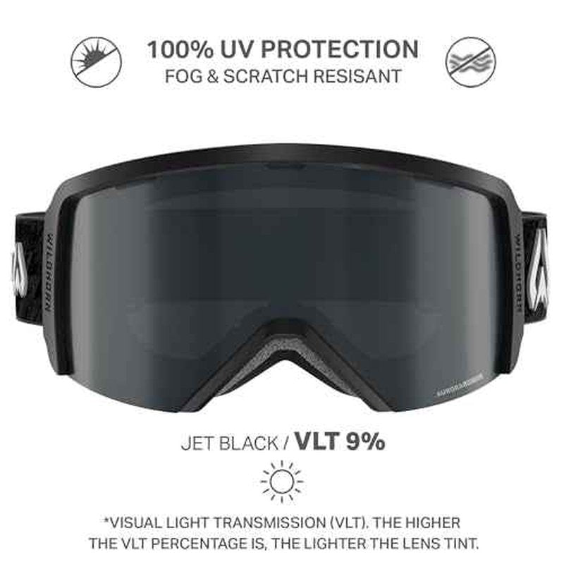 Wildhorn Cristo Ski Goggles Men Women 100% UV Anti-Fog OTG Snowboard Goggles- US Ski Team Official Supplier- Snow Goggles