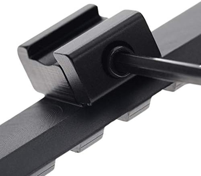 Dovetail to Picatinny Rail Adapter - 11mm to 20mm Converter Mount | Low Profile Scope Riser Rail Adaptor
