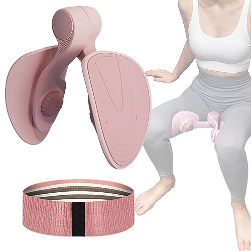 Weyshung Thigh Master Thigh Exerciser for Woman,Kegel Trainer Strengthening,Inner Thigh Exercise Equipment for Men&Women(Pink)