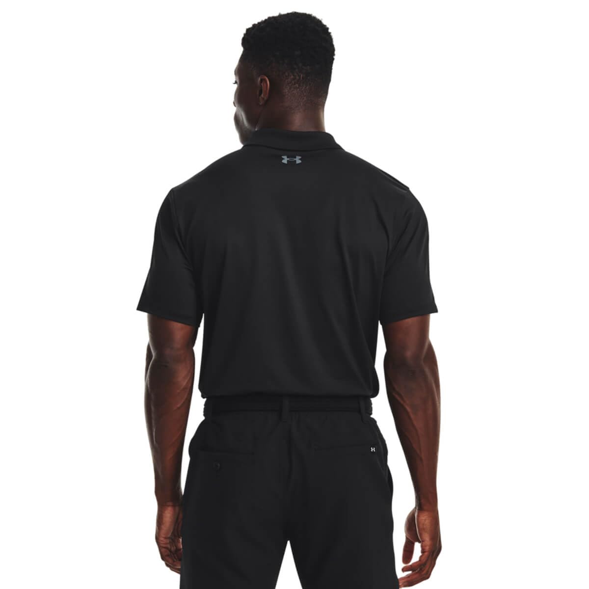 Under Armour Men's Performance 3.0 Polo, (001) Black / / Pitch Gray, Large