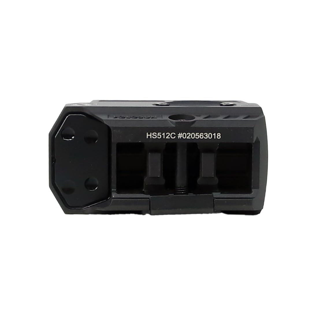 Holosun HS512C Multi-Reticle Circle Dot Enclosed Reflex Sight w/Solar Failsafe and Shake Awake, Designed for Rifle and Carbine, 2 MOA Dot