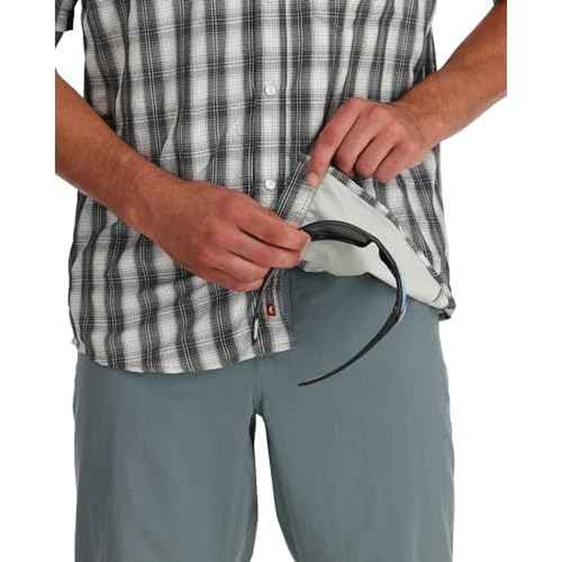 Simms Fishing Products Men's Big Sky Vented Fishing Shirt, Short Sleeve 50+ UPF Top