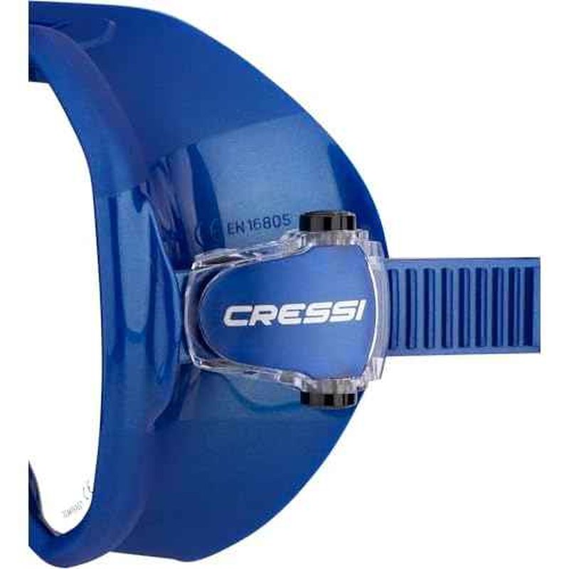Cressi Adult Frameless Diving Mask - Wide View Mono Lens - Low Internal Volume - Pure Soft Silicone - Z2: Designed in Italy by Cressi