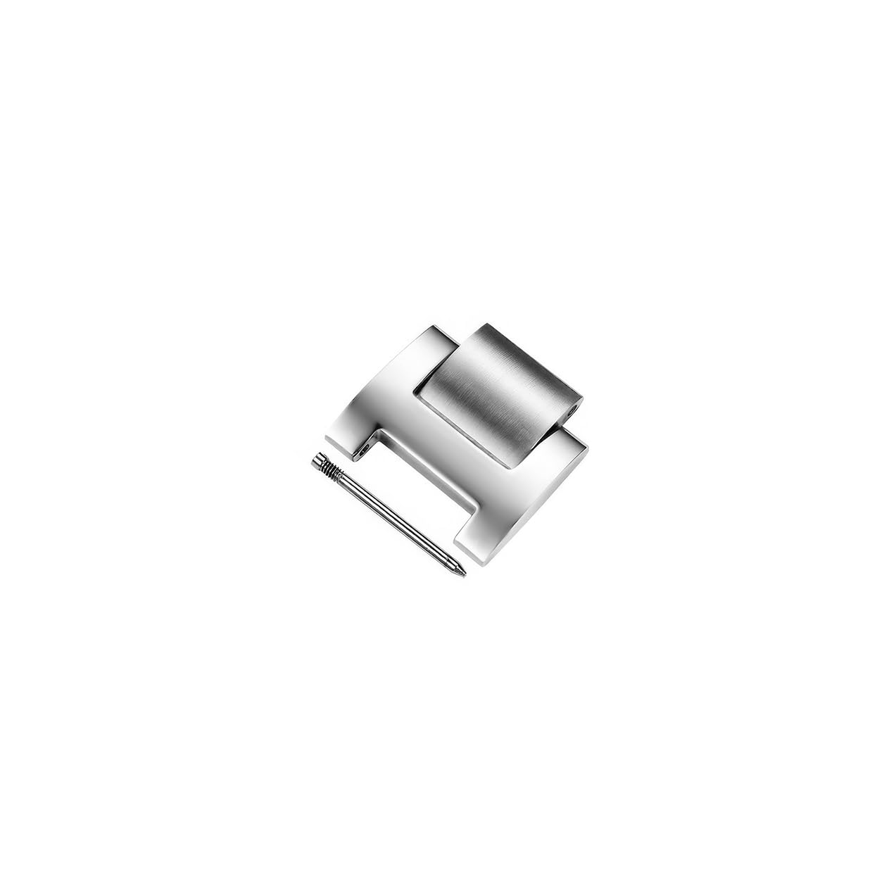 HiCycle2 20mm Full Link Replacement For Cartier 42mm Ballon Bleu Bracelet Shiny Matte Stainless Steel (Full link)