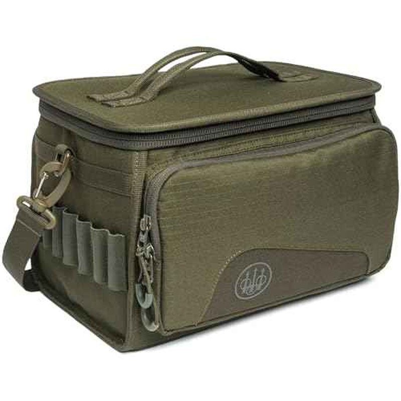 Beretta Gamekeeper EVO Durable Lightweight Functional Outdoor Hunting Shooting Tactical Zippered Cartridge Bag 150 with Adjustable Shoulder Strap | Capacity of 6 Boxes x 25 Cartridges