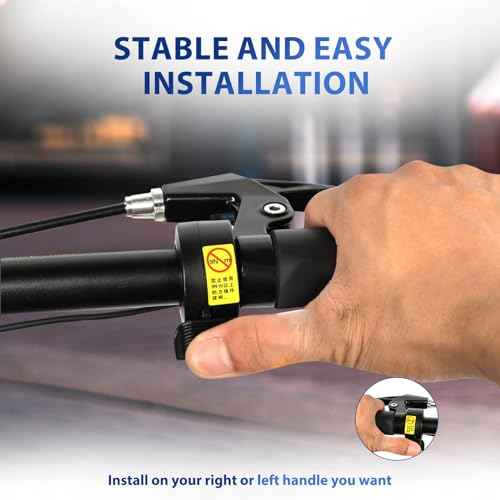 BAFANG Ebike 130X Thumb Throttle 24V 36V 48V 60V 72V Waterproof/SM Connector,E Bike Speed Control Accessories for Electric Bicycle Conversion Kit E-Bike Accessories