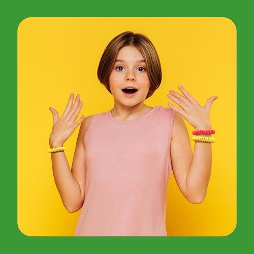 Mosquito Repellent Bracelets (10 Pack) Mosquito Repellent Bracelets for Adults and Kids - Premium DEET-Free Bands - 10 Multicolor Bands - Individually Wrapped