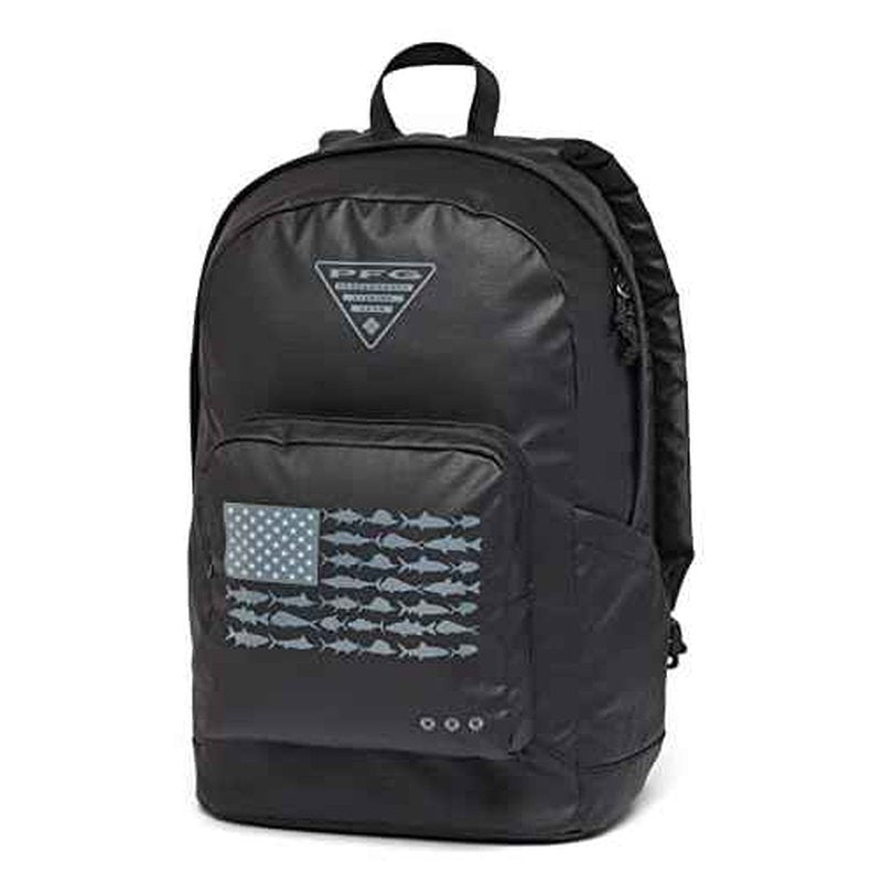 Columbia Unisex PFG PHG Zigzag 22L Backpack, Black/PFG Fish Flag, One Size