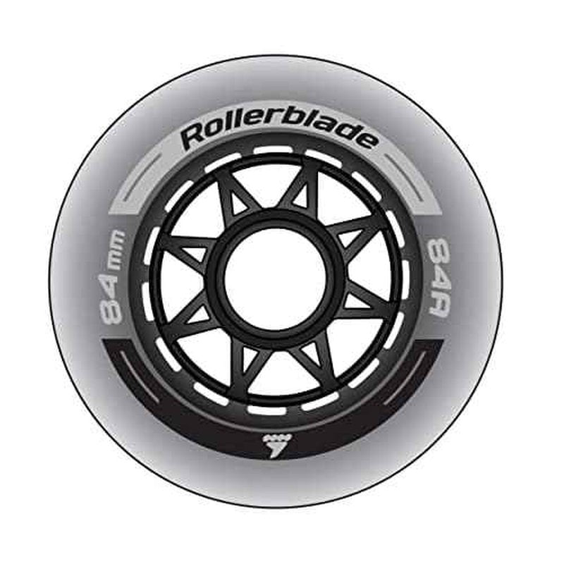 Rollerblade 84mm Wheels XT, 8 Pack
