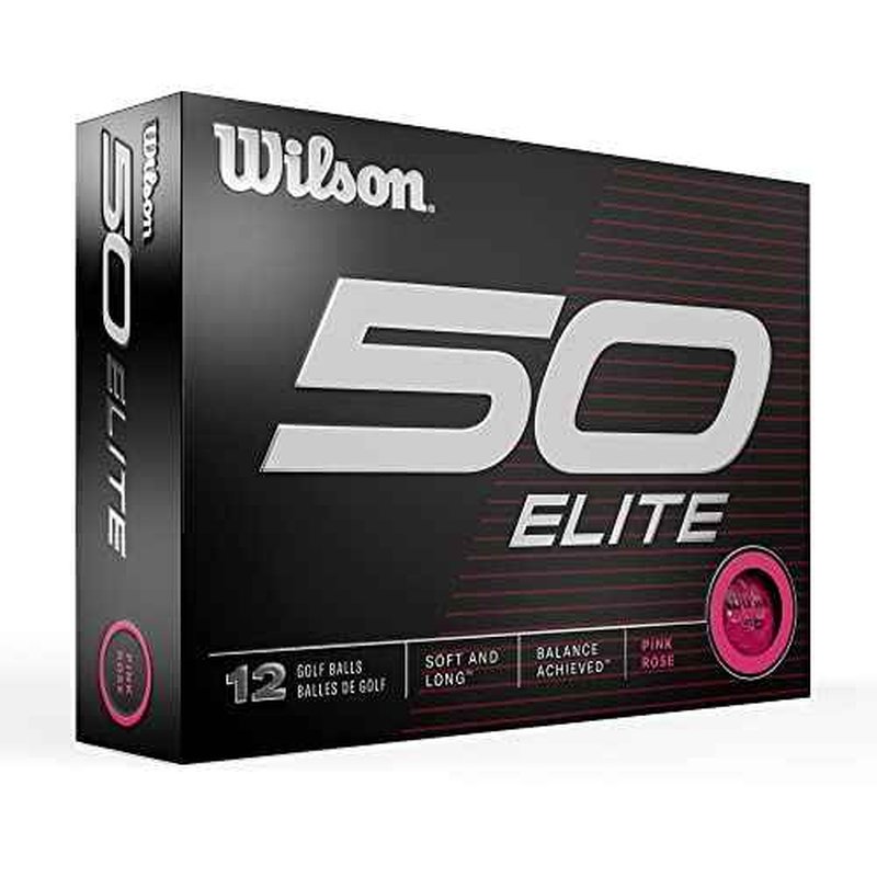 WILSON Fifty Elite Golf Balls - 12 Pack