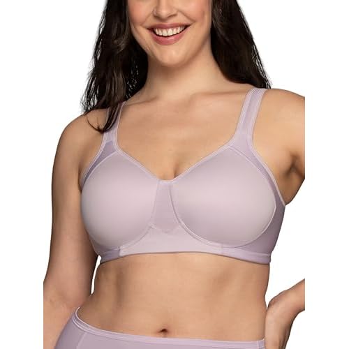 Vanity Fair Women's Medium Impact Sports Bras for Women, Breathable, Moisture Wicking, Padded Cups up to DDD